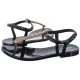 Sandały damskie - Sandały Strass AD 33823/AN270 Black/Gold (ML272-b) Melissa - miniaturka - grafika 1