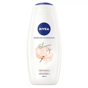 Nivea Blossom Up pielęgnujący żel pod prysznic Kwiaty Kwitnącej Moreli 500ml 95294-uniw - Kosmetyki do kąpieli - miniaturka - grafika 1