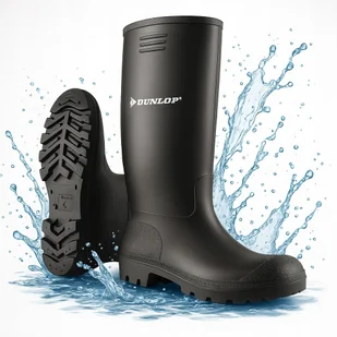 KALOSZE męskie WYSOKIE buty WĘDKARSKIE oryginalne GUMOWCE gumiaki LEKKIE 47 - Kalosze damskie - miniaturka - grafika 1