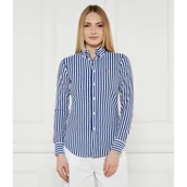 Koszule damskie - POLO RALPH LAUREN Koszula | Slim Fit | knit oxford - miniaturka - grafika 1
