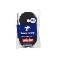Tenis ziemny - Owijki wierzchnie TOALSON Ultra Grip 30P - czarne - miniaturka - grafika 1
