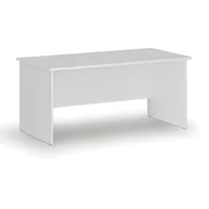 Biurka - Biurko proste PRIMO WHITE, 1600 x 800 mm, białe - miniaturka - grafika 1