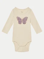 Body dla niemowląt - NAME IT Body dziecięce Bolia 13238240 Beżowy - miniaturka - grafika 1