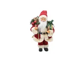 Ozdoby bożonarodzeniowe - Figurka Św. Mikołaj - 30 cm - 1 szt. - miniaturka - grafika 1