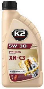 K2 Texar Xn-C3 5W30 - 1L - Oleje silnikowe - miniaturka - grafika 1