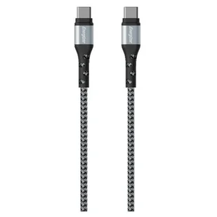 Energizer Ultimate - Kabel połączeniowy USB-C do USB-C 2m (Srebrny) - Kable USB - miniaturka - grafika 1