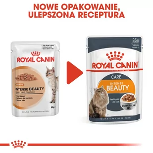 Royal Canin Intense Beauty 24x85g saszetka sos) 16507-uniw - Mokra karma dla kotów - miniaturka - grafika 1
