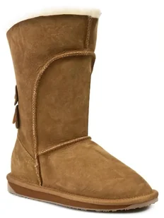 Buty damskie EMU AUSTRALIA brązowe śniegowce wysokie ocieplane skórzane r. 37 23 cm - Śniegowce damskie Buty damskie EMU AUSTRALIA brązowe śniegowce wysokie ocieplane skórzane r. 37 23 cm - Śniegowce damskie - miniaturka - grafika 1