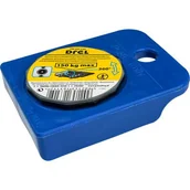 Zawiasy, okucia i inne akcesoria - Drel Rolki transportowe do mebli 103 x 79 mm 150 kg kółka miękkie - miniaturka - grafika 1