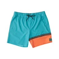 Spodenki męskie - Męskie Szorty BILLABONG BURLEIG LAYBACK M JAMV ABYJV00108-AQU – Turkusowy - miniaturka - grafika 1