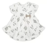 Sukienki - Sukienka z krótkim rękawem dla dziewczynki Gaja Nicol - 68 - miniaturka - grafika 1