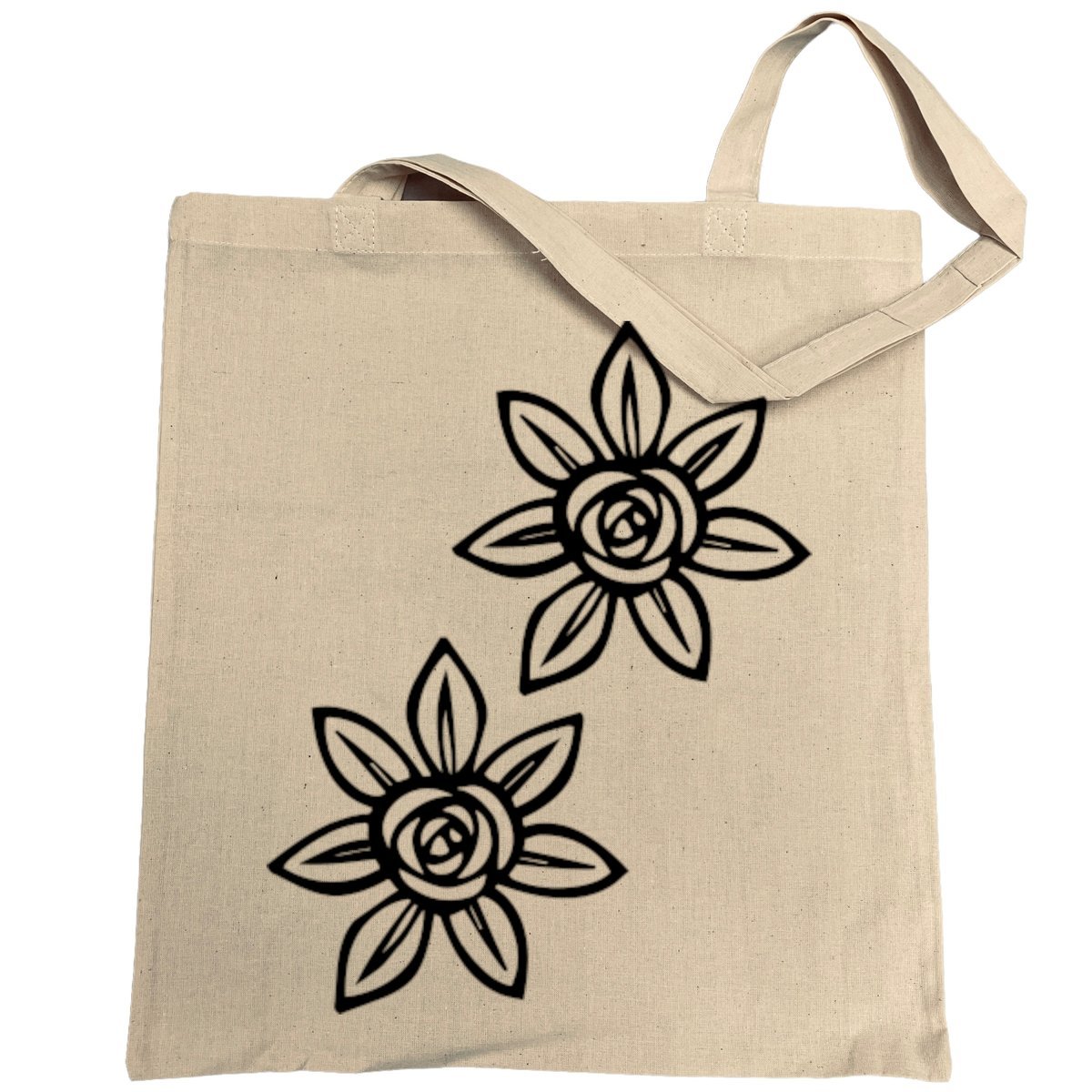Torba na zakupy nadruk KWIAT KWIATY