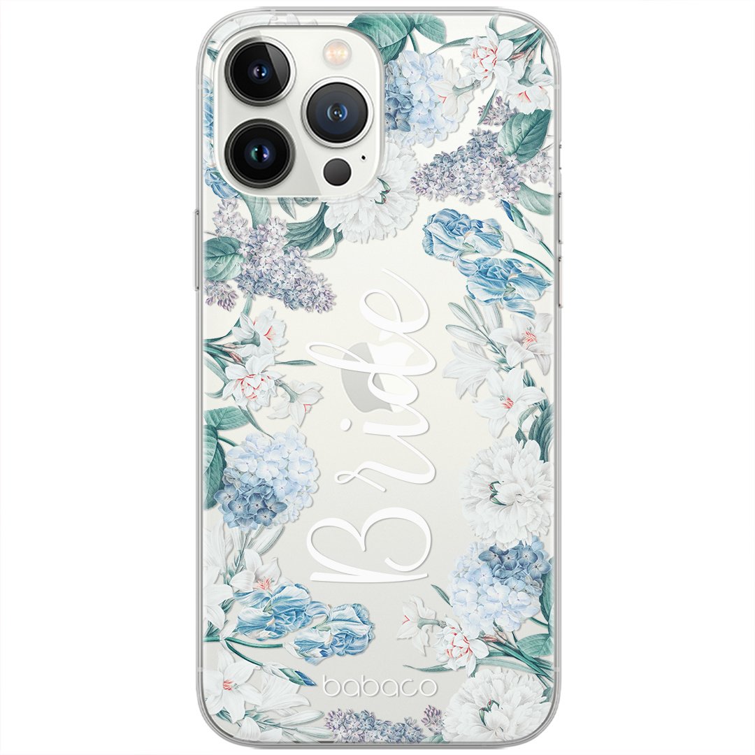 Etui do Samsung A14 4G/5G Bride 004 Babaco Nadruk częściowy Przeźroczysty