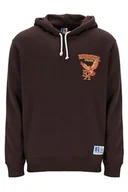 Bluzy męskie - Russell Athletic E36382-SN-562 Barry-Pull Over Hoody Męska Bluza z kapturem Czarny Rozmiar XL - miniaturka - grafika 1