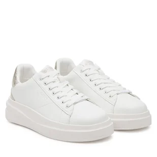 Sneakersy Guess FLJBINLEM12 Biały - Sneakersy damskie - miniaturka - grafika 1