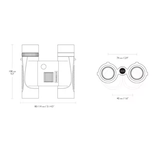Hawke Endurance ED Compact 8x25 zielona - Lornetki - miniaturka - grafika 3