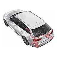 Akcesoria car audio - Audi AUDI 8 V0063765b nachruestsatz Drive Select z wrzeciennika 8V0063765B - miniaturka - grafika 1