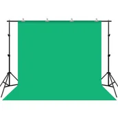 Systemy mocowań studyjnych - Puluz Puluz Zestaw/Statyw do mocowania tła fotograficznego 2x3m + tła fotograficzne 3 szt PKT5205 026435 - miniaturka - grafika 1