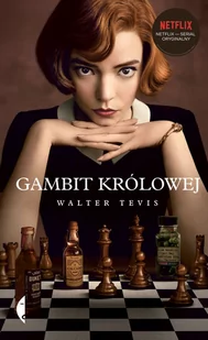 Gambit Królowej Okładka Filmowa Walter Tevis - Proza - miniaturka - grafika 4