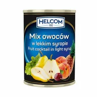 Konfitury, marmolady, powidła - HELCOM Mix owoców w syropie 425ml - miniaturka - grafika 1