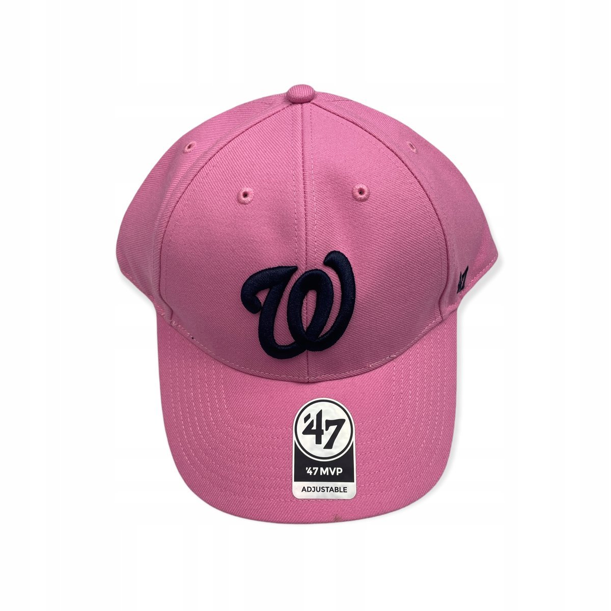 Różowowa czapka z daszkiem WASHINGTON MLB