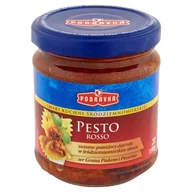 Majonezy i dressingi - Podravka Smak kuchni śródziemnomorskiej Pomidorowy sos pesto 190 g - miniaturka - grafika 1