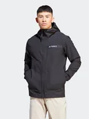 Odzież trekkingowa męska - adidas Kurtka outdoor Terrex Multi HZ4425 Czarny Slim Fit - miniaturka - grafika 1