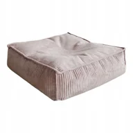 Fotele i pufy dla dzieci - Pufa mała dla dziecka SZTRUKS - BRUDNY RÓŻ - miniaturka - grafika 1