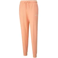 Spodnie damskie - Spodnie Damskie Puma Modern Basics High Brzoskwiniowe 585937 26-L - miniaturka - grafika 1