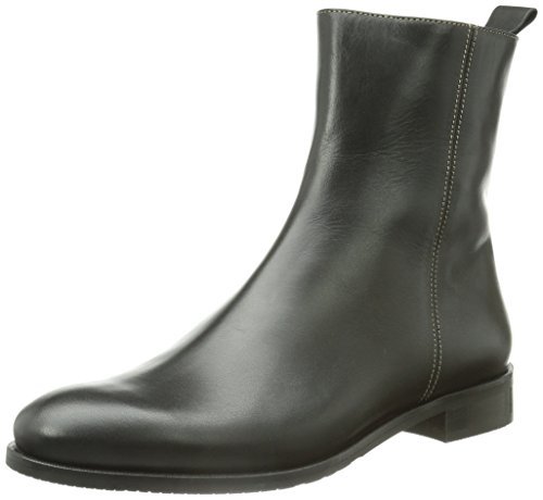 Accatino 961237 damskie kozaki z półcholewką, czarny, 40 EU