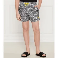 Spodnie i spodenki dla chłopców - Guess Szorty kąpielowe MINI ME Regular Fit - miniaturka - grafika 1