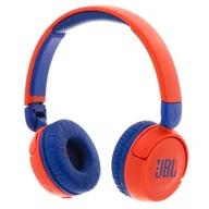 Słuchawki - JBL Słuchawki nauszne JR310BT Czerwony - miniaturka - grafika 1