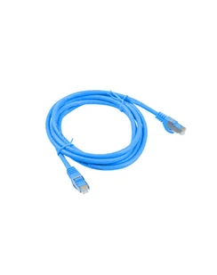 Lanberg Patchcord RJ45 cat.6 FTP 3m niebieski - Patchcordy - miniaturka - grafika 1