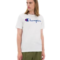 Koszulki sportowe męskie - CHAMPION SCRIPT LOGO TEE > 210972-WW001 - Champion - miniaturka - grafika 1
