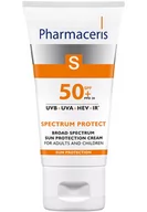 Balsamy i kremy do opalania - Pharmaceris KREM O SZEROKOPASMOWEJ OCHRONIE PRZED SŁOŃCEM SPF 50+ dla dorosłych i dzieci SPECTRUM PROTECT - miniaturka - grafika 1