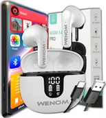 Słuchawki - Wenom WGM 14 PRO białe - miniaturka - grafika 1