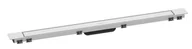Odpływy liniowe - Hansgrohe RainDrain Match Plus - Element zewnętrzny odpływu liniowego 100 cm, z rusztem, biały mat 56217700 - miniaturka - grafika 1