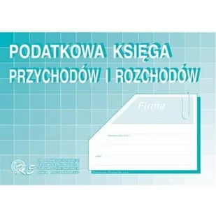 Michalczyk&Prokop PODATKOWA KSIĘGA PRZYCHODÓW I ROZCHODÓW A4 K1 - Druki akcydensowe - miniaturka - grafika 1