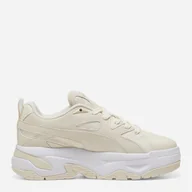 Bluzy sportowe damskie - Sneakersy damskie na wysokiej platformie Puma BLSTR Mix 396095-01 38 (5UK) Mleczne (4099686501136) - miniaturka - grafika 1