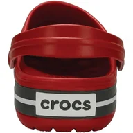 Klapki i japonki damskie - Chodaki Crocs Crocband Clog czerwono-szare 11016 6EN czerwone - miniaturka - grafika 1