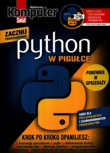 Komputer Świat Python w pigułce - Podstawy obsługi komputera - miniaturka - grafika 1