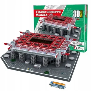 Puzzle 3D Stadion Piłkarski Ac Milan Inter Mediolan San Siro Duży 113El. - Puzzle - miniaturka - grafika 1