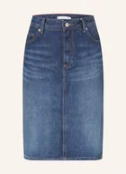 Spódnice - Tommy Hilfiger Spódnica Jeansowa New Doreen blau - miniaturka - grafika 1