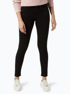 Pepe Jeans - Jeansy damskie Regent, czarny - Spodnie damskie - miniaturka - grafika 1