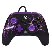 Kontrolery gier na PC - Kontroler POWERA Enhanced Magma Fioletowy - miniaturka - grafika 1