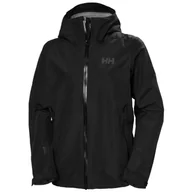 Kurtki i kamizelki sportowe damskie - Helly Hansen Blaze 3L, kurtka hard shell, damskie, czarny - miniaturka - grafika 1