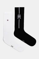 Skarpetki męskie - Tommy Hilfiger skarpetki 2-pack męskie kolor czarny 701229850 - miniaturka - grafika 1