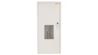 Rozdzielnie elektryczne - Szafka licznikowa natynkowa/podtynkowa (uniwersalna) 1-licznikowa 3-fazowa 11 modułów plombowana IP30 115mm RU-3P Z O/E - miniaturka - grafika 1