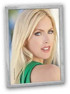 Ramki na zdjęcia - Ramka na zdjęcie formatu 10x15 cm., metalowa S05-4 - miniaturka - grafika 1