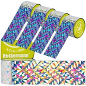 Zwalczanie i odstraszanie szkodników - Zestaw 4x Taśma odstraszająca ptaki Heckermann 5cm x 80m - miniaturka - grafika 1